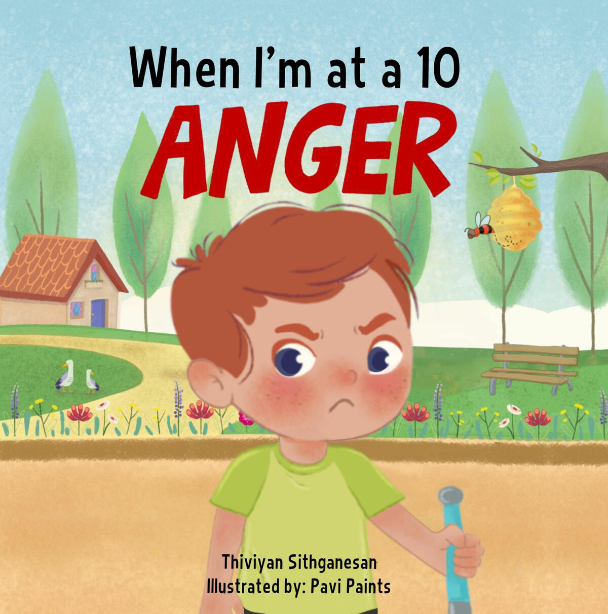 Cover of the book "When I'm at a 10: Anger"